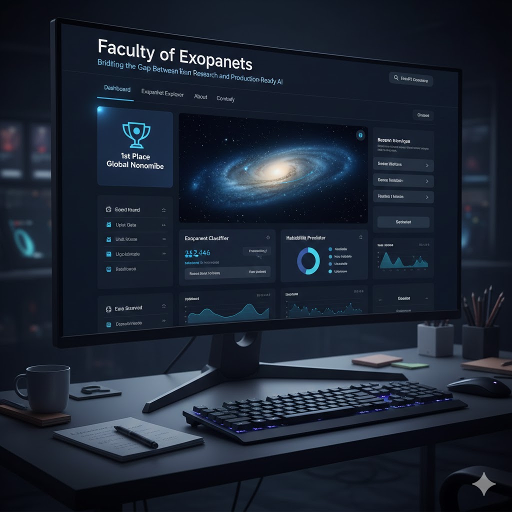 Faculty of Exoplanets Dashboard